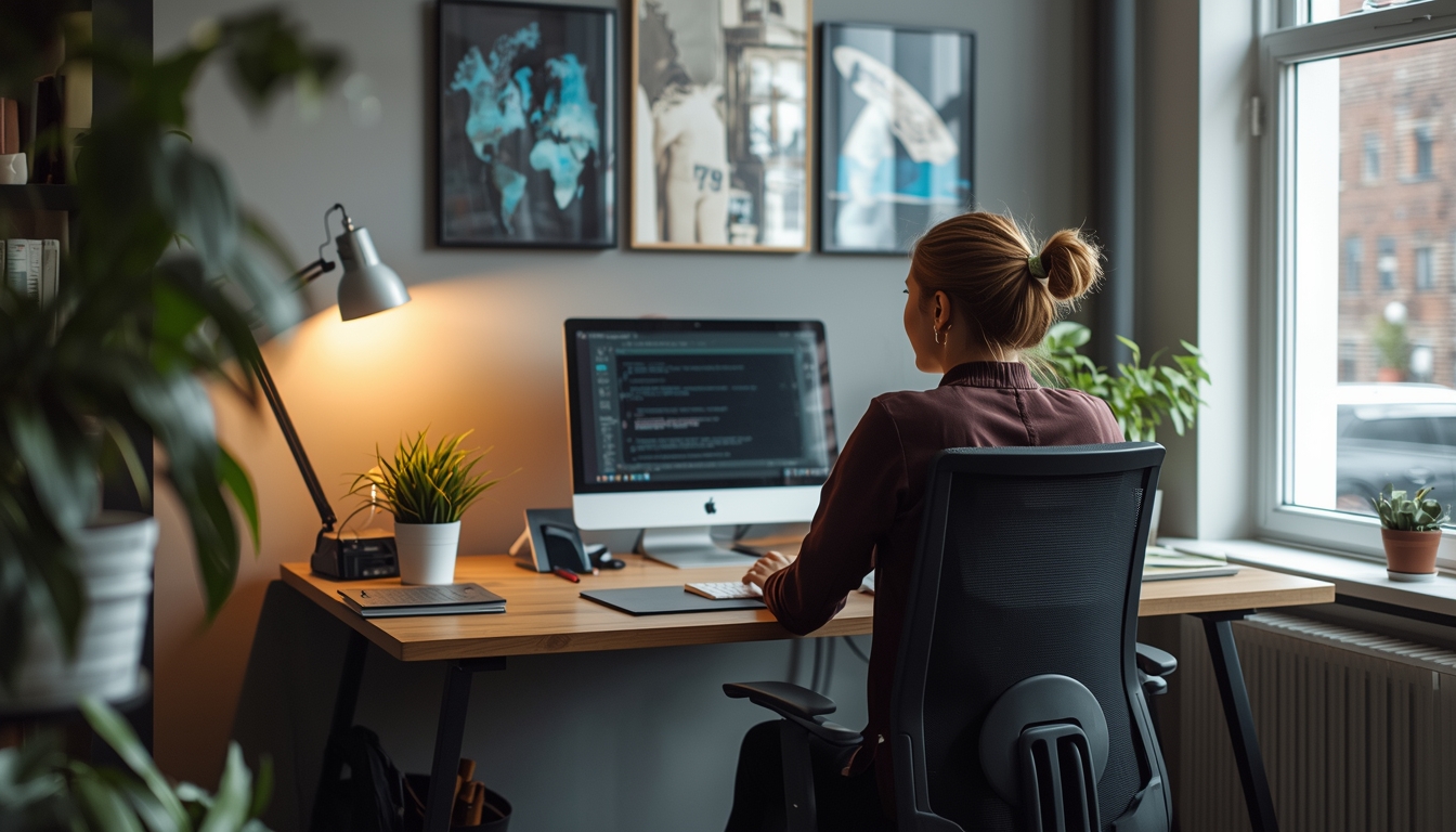 Tyxmalonvorxon focus desk in Amsterdam